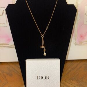 Dior Necklace with Pearl and Star Charms